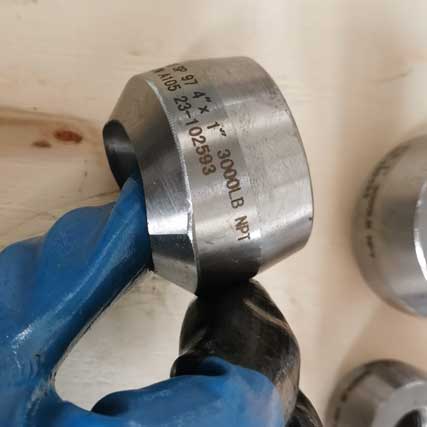 A105 Threadolet
