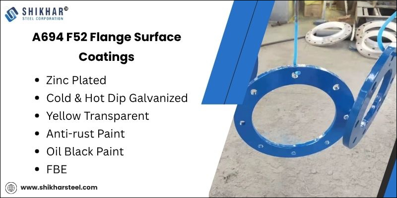 A694 F52 Flange Surface Coatings