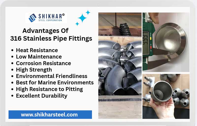 Advantages of 316 Stainless Pipe Fittings