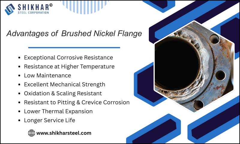 Advantages of Brushed Nickel Flange
