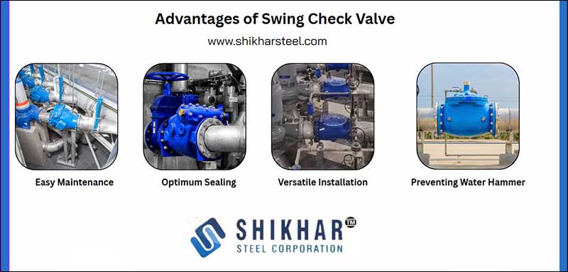 Advantages of Swing Check Valve