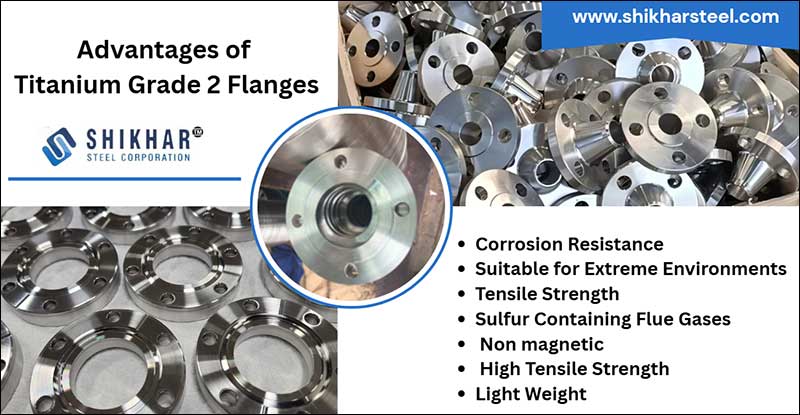 Advantages of Titanium Grade 2 Flanges