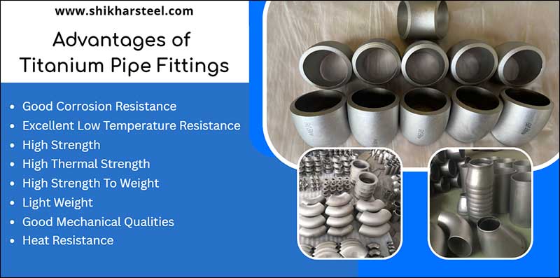Advantages of Titanium Pipe Fittings