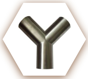 Alloy Steel WP91 Y Type Tee