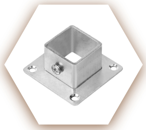 Aluminium Square Flange