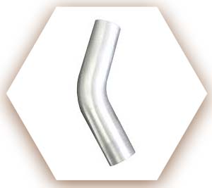 Aluminum Coated 45 Deg Pipe Bend