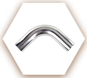 Aluminum Plated 90 Deg Pipe Bend