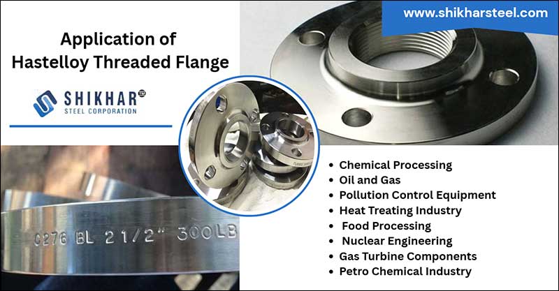 Application of Hastelloy Threaded Flange