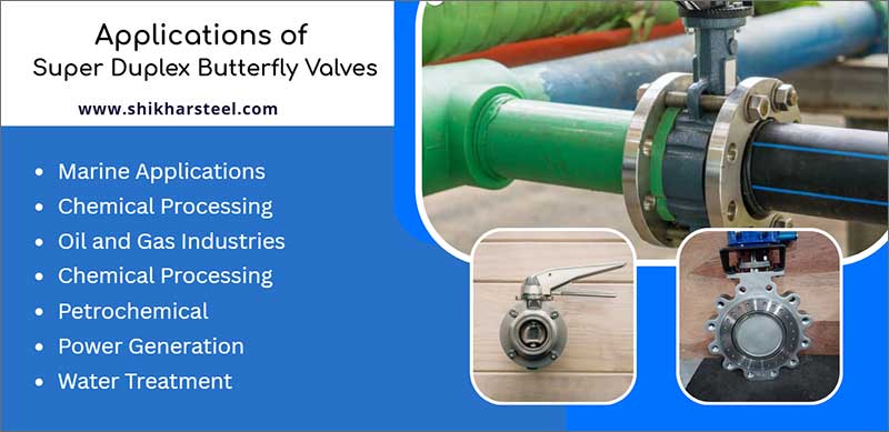 Applications of Super Duplex Butterfly Valves