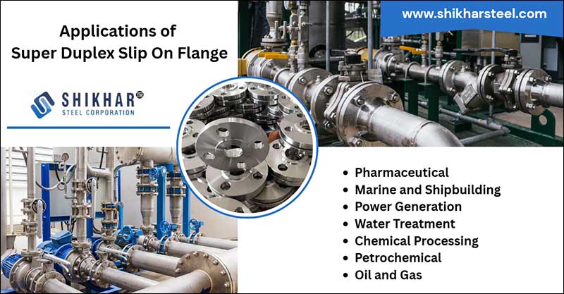 Applications of Super Duplex Slip On Flange
