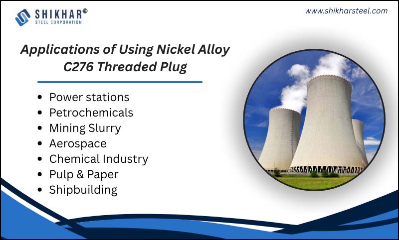 Applications of Using Nickel Alloy C276 Threaded Plug