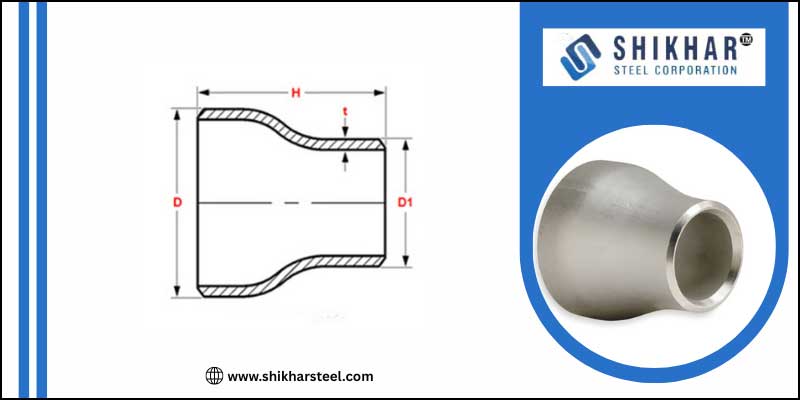 ASME B16.9 Concentric Reducer Dimensions