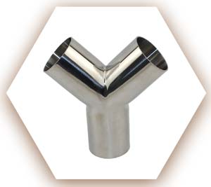 ASTM A403 UNS S34700 Y Type Tee