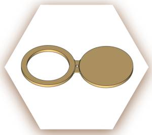 Brass Spectacle Blind Flanges