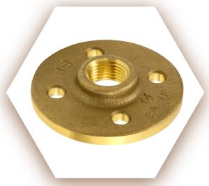 Brass Threaded Flange