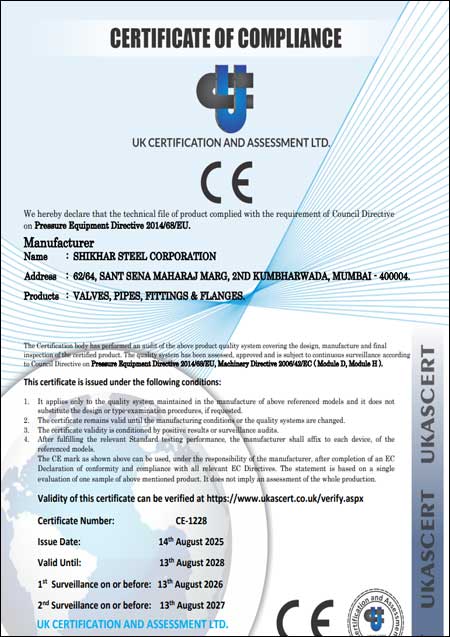 Certificate of Compliance