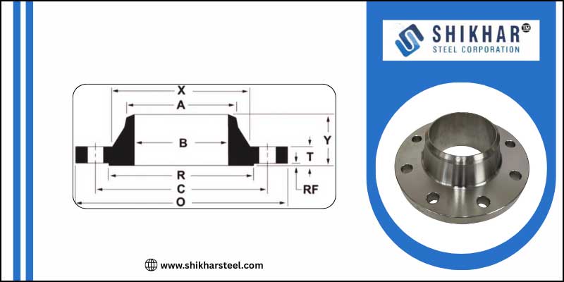 Class 1500 Weld Neck Flange Dimensions