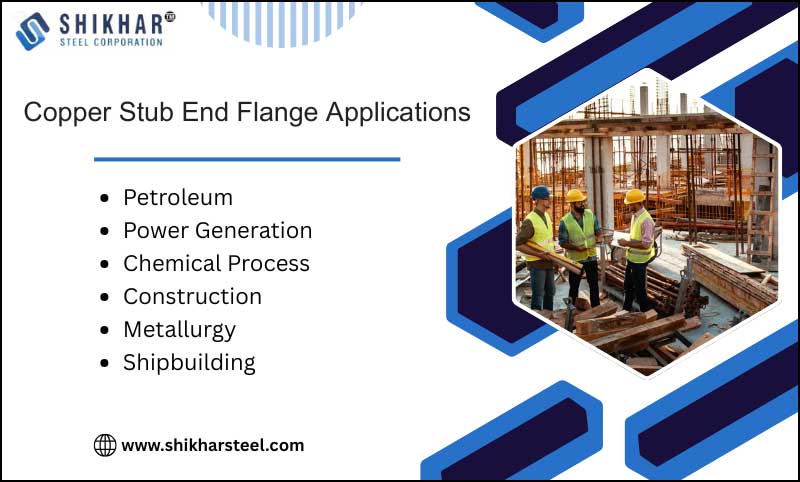 Copper Stub End Flange Applications