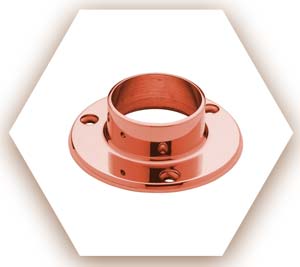 Copper Wall Flange