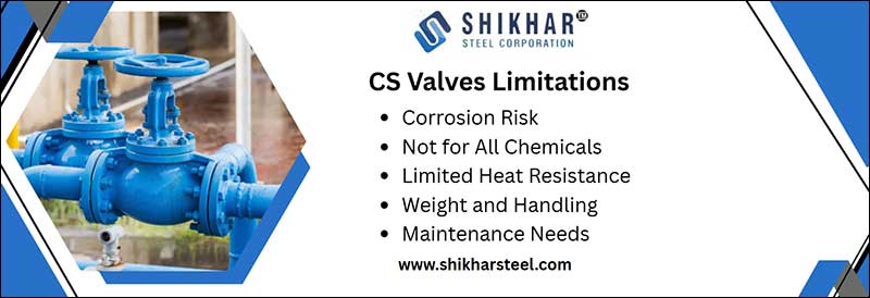 CS Valves Limitations