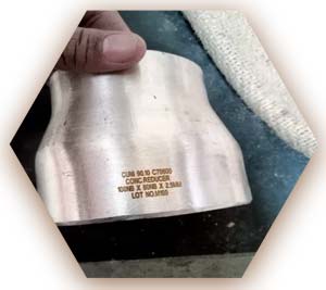 Cupro Nickel Eccentric Reducer