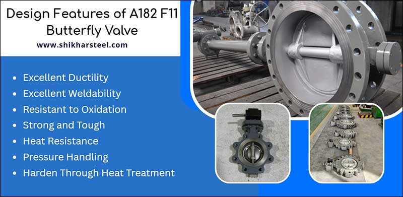 Design Features of A182 F11 Butterfly Valve