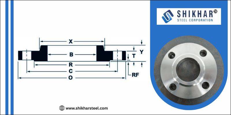 Dimensions of Class 150 Slip on Flange