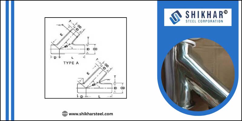 Dimensions of Lateral Tee Dimensions of Lateral Tee