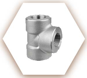 DIN 2.4819 Threaded Tee