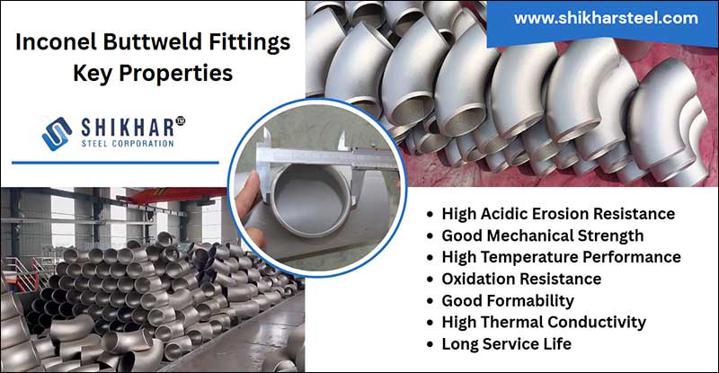 Inconel Buttweld Fittings Key Properties