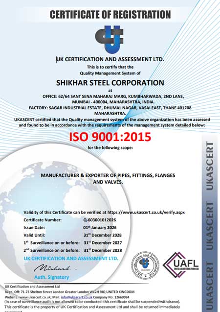 ISO CERTIFICATE