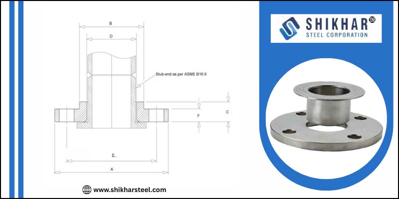 Lap Joint Flange Dimensions Class 150