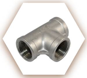 Monel 400 Threaded Tee