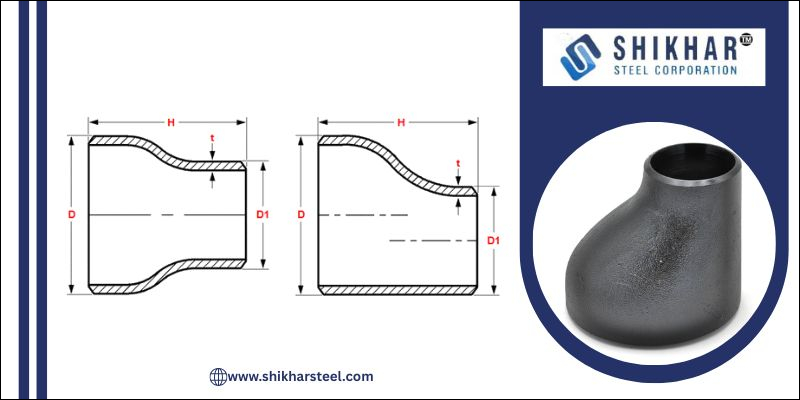 Dimensions of WP91 Butt Weld Reducers