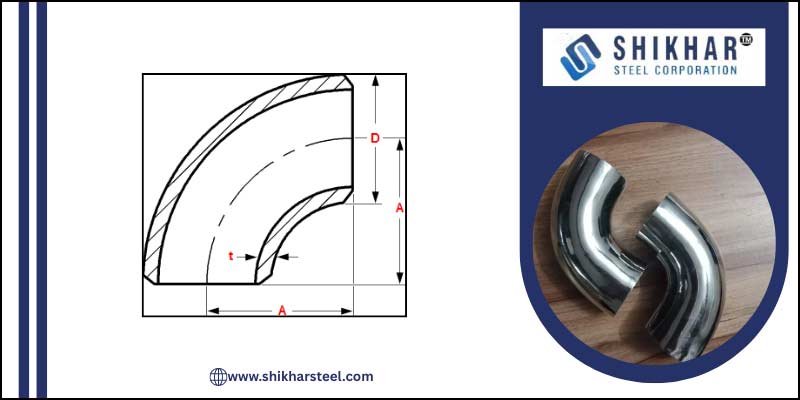 Stainless Steel 316L Pipe Fittings Dimensions