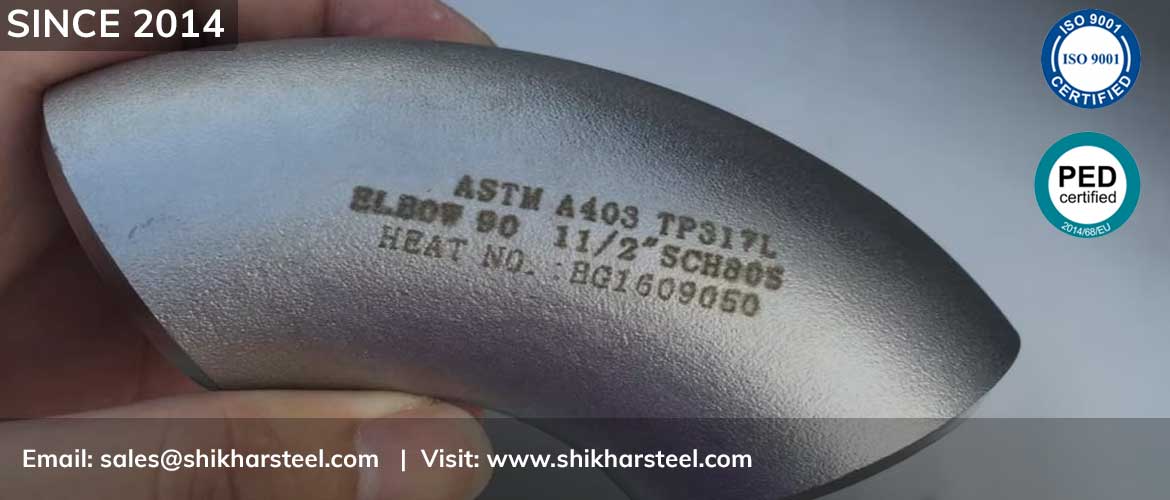 Stainless Steel 317L Pipe Fittings Synopsis
