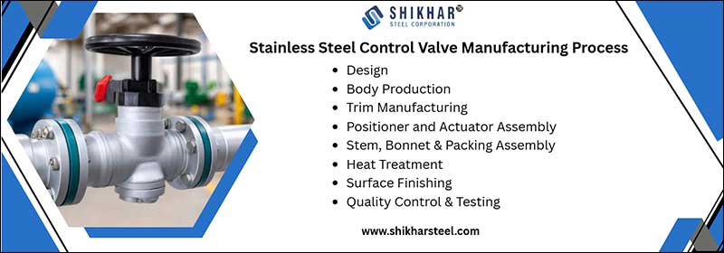 Stainless Steel Control Valve Manufacturing Process