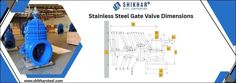 Stainless Steel Gate Valve Dimensions