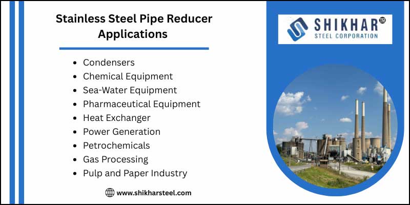 Stainless Steel Pipe Reducer Applications