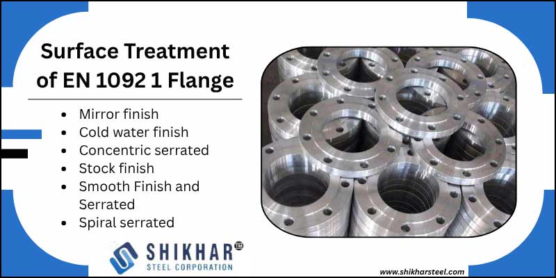 Surface Treatment of EN 1092 1 Flange Surface Treatment of EN 1092 1 Flange