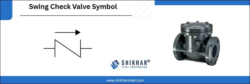 Swing Check Valve Symbol